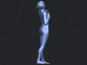 naked girl c01 3D Print Model