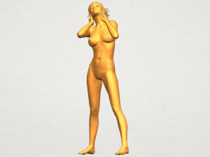 naked girl c02 3D Print Model