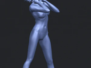 naked girl c02 3D Print Model