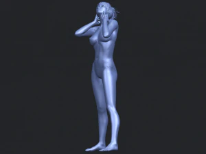 naked girl c02 3D Print Model