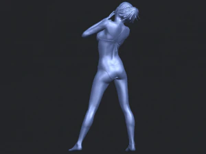 naked girl c02 3D Print Model