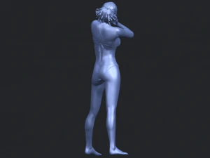 naked girl c02 3D Print Model