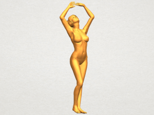 naked girl c03 3D Print Model
