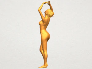naked girl c03 3D Print Model