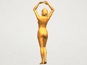 naked girl c03 3D Print Model