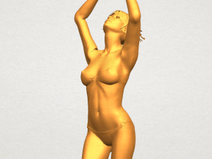 naked girl c03 3D प्रिंट मॉडल