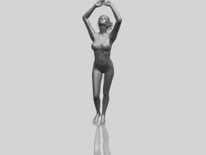 naked girl c03 3D Print Model