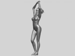 naked girl c03 3D Print Model