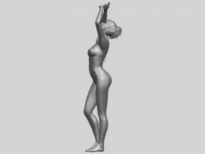 naked girl c03 3D Print Model
