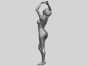naked girl c03 3D Print Model
