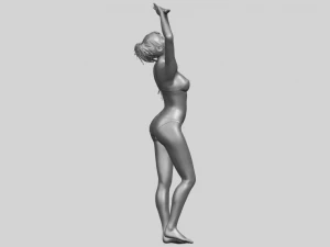 naked girl c03 3D Print Model
