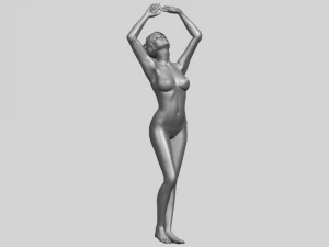naked girl c03 3D Print Model