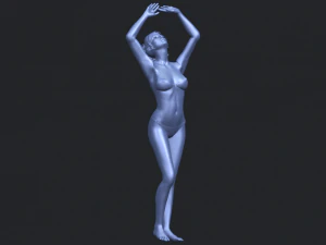 naked girl c03 3D Print Model