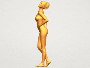 naked girl c05 3D Print Model