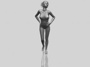 naked girl c05 3Dプリントモデル