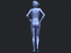 naked girl c05 3Dプリントモデル