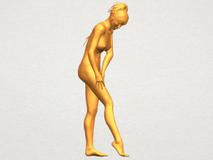 naked girl c04 Model Cetak 3D