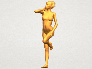 naked girl c06 3D Print Model