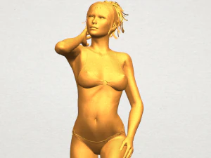 naked girl c06 3D Print Model