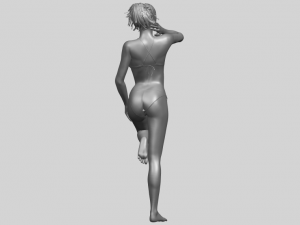 naked girl c06 3D-printmodel