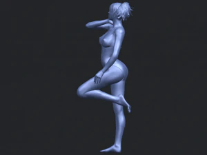 naked girl c06 3D Print Model