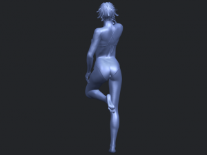naked girl c06 3D-printmodel