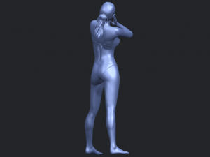 naked girl d01 Modello di stampa 3D