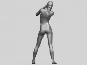 naked girl d01 Modello di stampa 3D
