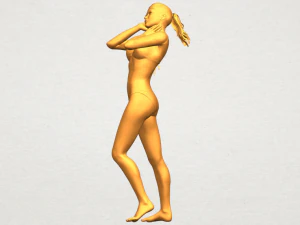 naked girl d02 3D Print Model