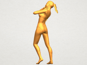 naked girl d02 3D Принт Модель
