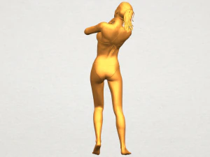 naked girl d02 3D Print Model