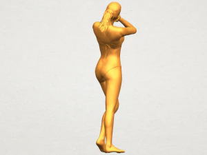 naked girl d02 3D Print Model