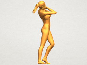 naked girl d02 3D Принт Модель