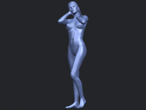 naked girl d02 3D Принт Модель