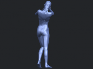naked girl d02 3D Принт Модель