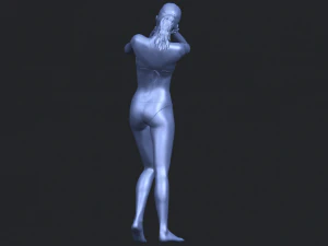 naked girl d02 3D Print Model