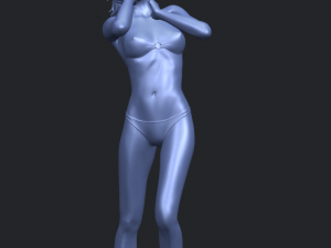 naked girl d02 3D Принт Модель