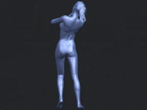 naked girl d02 3D Print Model