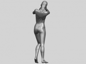 naked girl d02 3D Принт Модель