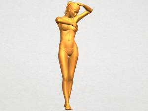 naked girl d03 Modelo de impresión 3D