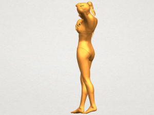 naked girl d03 3D-printmodel