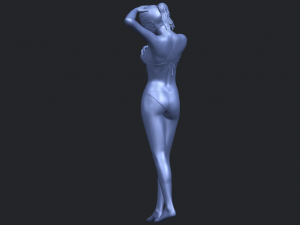 naked girl d03 3D-printmodel