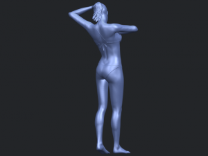 naked girl d03 3D-printmodel
