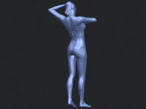 naked girl d03 3D Print Model