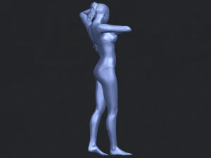naked girl d03 3D Print Model