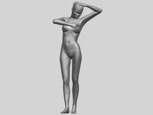 naked girl d03 3D Print Model