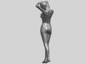 naked girl d03 3D-printmodel