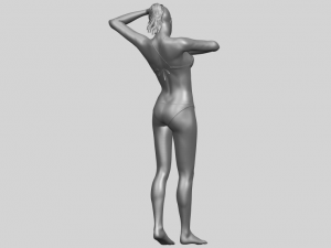 naked girl d03 3D-printmodel