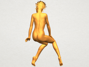 naked girl e01 Modelo de Impressão 3D
