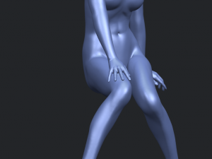 naked girl e01 Modelo de Impressão 3D